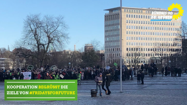 Kooperation begrüßt die Ziele von #FridaysForFuture