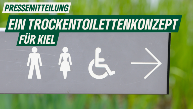 Pressemitteilung: Ein Trockentoilettenkonzept für Kiel