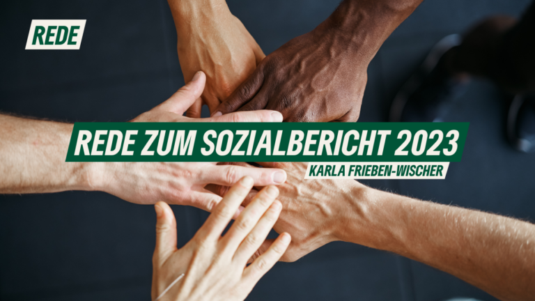 Rede zum Sozialbericht 2023 von Karla Frieben-Wischer