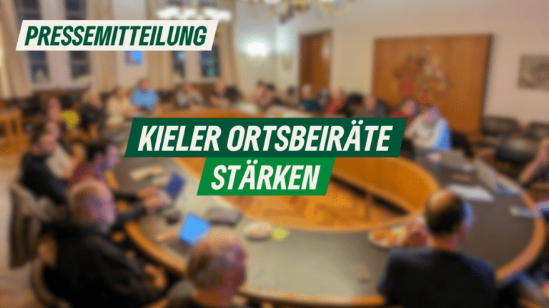 Pressemitteilung: Kieler Ortsbeiräte stärken