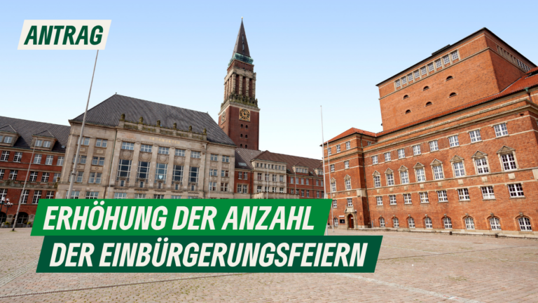 Antrag: Erhöhung Anzahl der Einbürgerungsfeiern