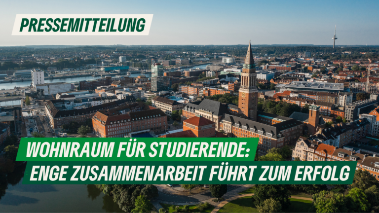 Pressemitteilung: Wohnraum für Studierende: Enge Zusammenarbeit führt zum Erfolg  