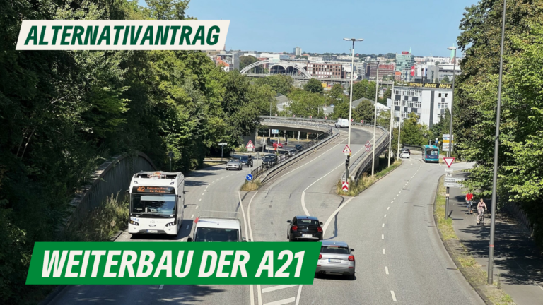 Alternativantrag zum Weiterbau der A 21