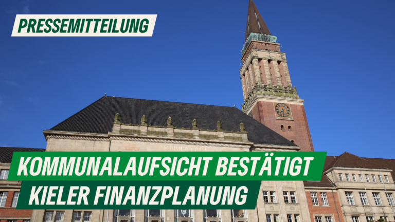 Presse: Kommunalaufsicht bestätigt Kiels Finanzplanung  