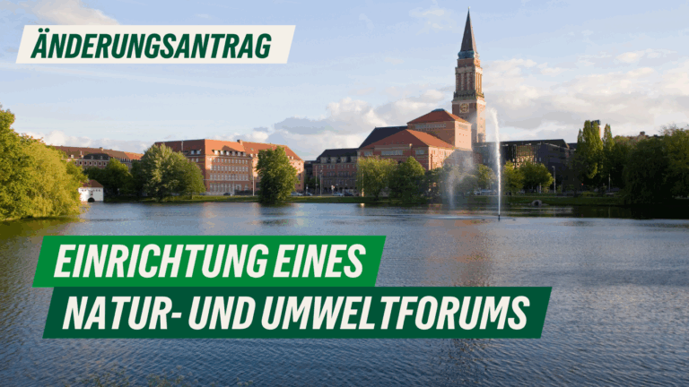 Änderungsantrag zu Drs. 0043/2025-01 Einrichtung eines Natur- und Umweltschutzforums