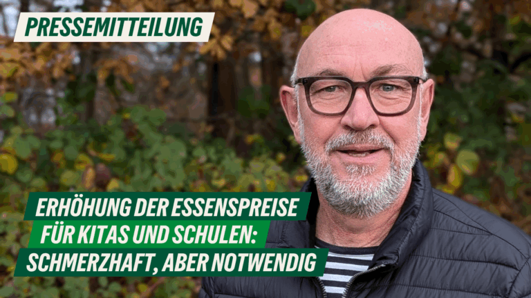 Presse: Erhöhung der Essenspreise für Kitas und Schulen: Schmerzhaft, aber notwendig