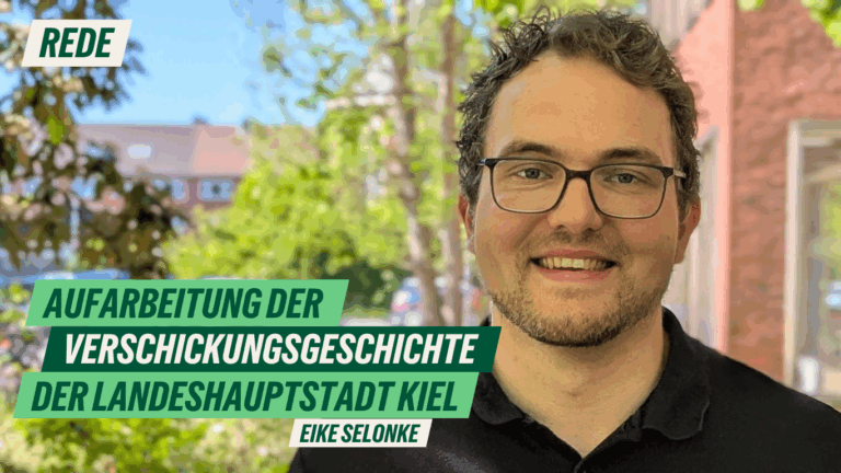 Rede zum Antrag: „Aufarbeitung der Verschickungsgeschichte der Landeshauptstadt Kiel“ von Eike Selonke