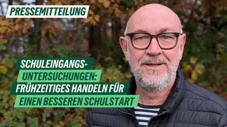 Presse: Schuleingangsuntersuchungen: Frühzeitiges Handeln für einen besseren Schulstart