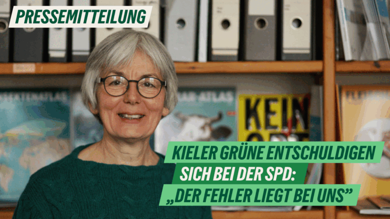 Presse: Kieler Grüne entschuldigen sich bei der SPD – „Der Fehler liegt bei uns“