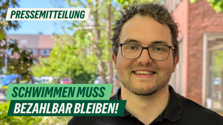 Presse: Schwimmen muss bezahlbar bleiben!