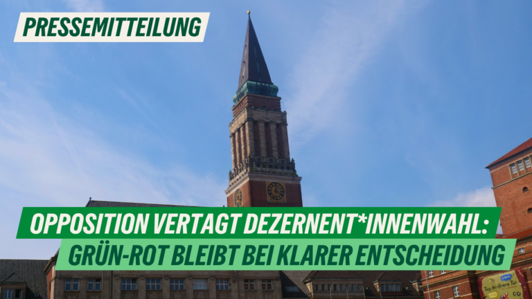 Presse: Opposition vertagt Dezernent*innenwahl – Grün-Rot bleibt bei klarer Entscheidung