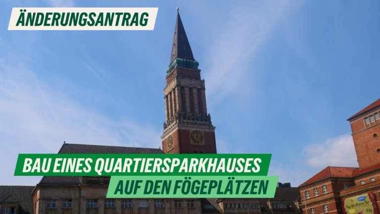 Änderungsantrag: Bau eines Quartiersparkhauses auf den Fögeplätzen