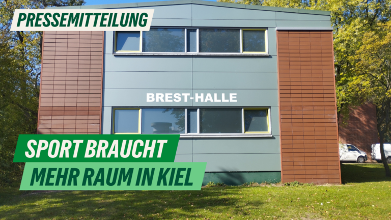 Presse: Sport braucht Raum in Kiel