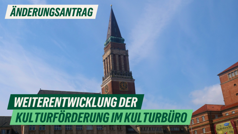 Antrag: Weiterentwicklung der Kulturförderung im Kulturbüro
