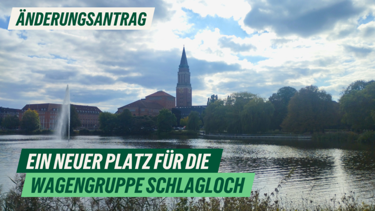 Ein neuer Platz für die Wagengruppe Schlagloch