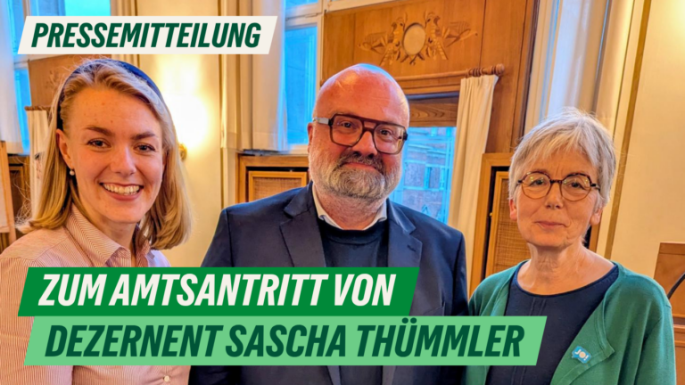 Presse: Zum Amtsantritt von Dezernenten Sascha Thümmler
