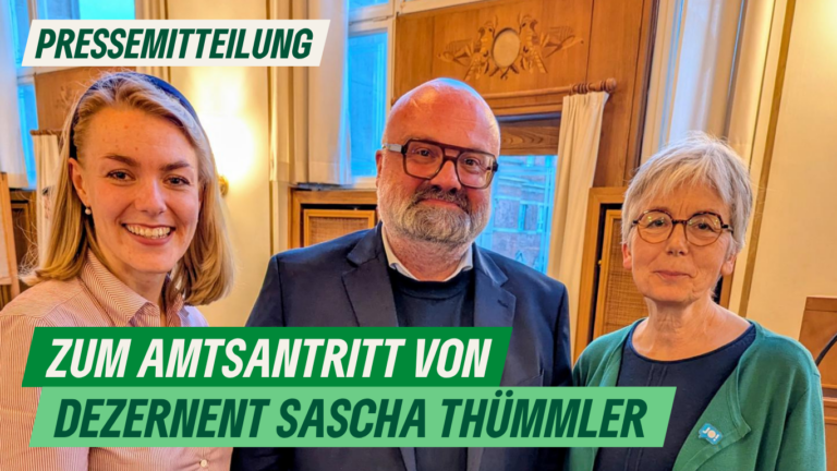 Presse: Zum Amtsantritt von Dezernenten Sascha Thümmler