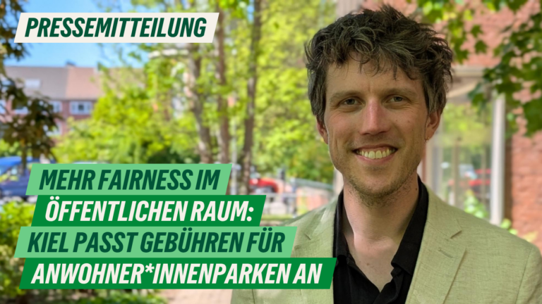 Presse: Mehr Fairness im öffentlichen Raum: Kiel passt Gebühren für Anwohner*innenparken an