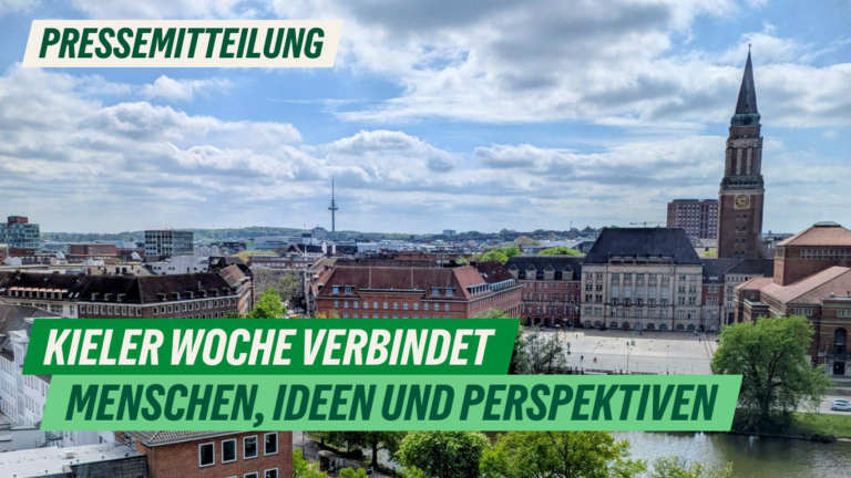 Presse: Kieler Woche 2026 verbindet Menschen, Ideen und Perspektiven