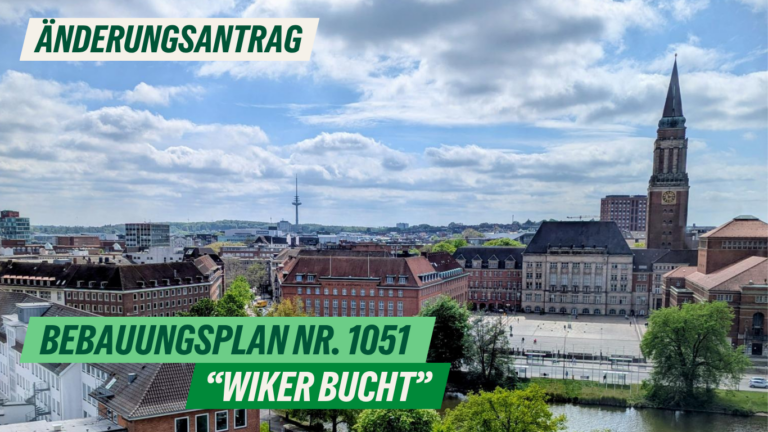Änderungsantrag zu Drs. 0731/2026 Bebauungsplan Nr. 1051 „Wiker Bucht“