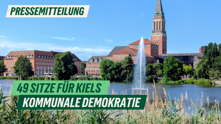 Presse: 49 Sitze für Kiels kommunale Demokratie