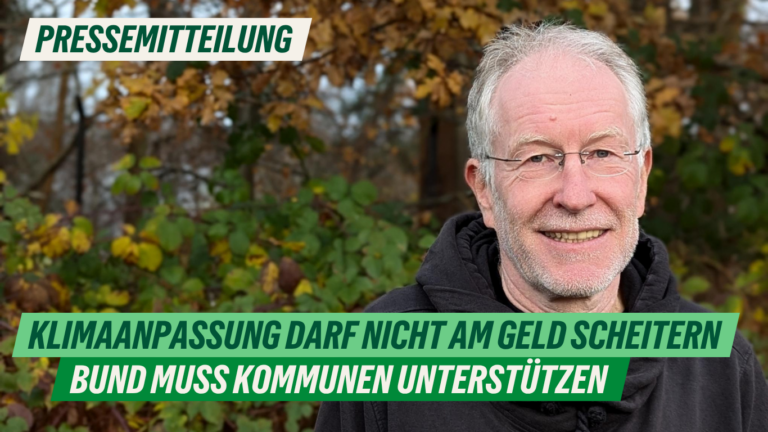 Presse: Klimaanpassung darf nicht am Geld scheitern – Bund muss Kommunen unterstützen