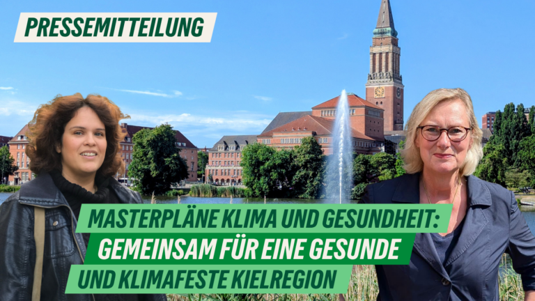 Presse: Masterpläne Klima und Gesundheit: Gemeinsam für eine gesunde und klimafeste KielRegion
