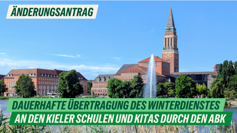 Änderungsantrag zu Drs. 0816/2026 „Dauerhafte Übertragung des Winterdienstes an den Kieler Schulen und Kitas an den ABK“