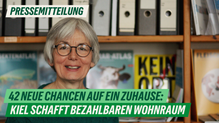 Presse: 42 neue Chancen auf ein Zuhause: Kiel schafft bezahlbaren Wohnraum