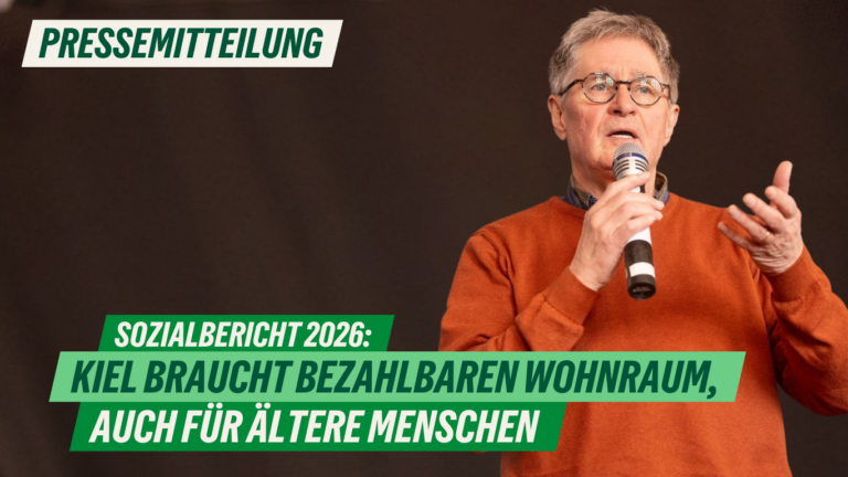 Presse: Sozialbericht 2026: Kiel braucht bezahlbaren Wohnraum – auch für ältere Menschen