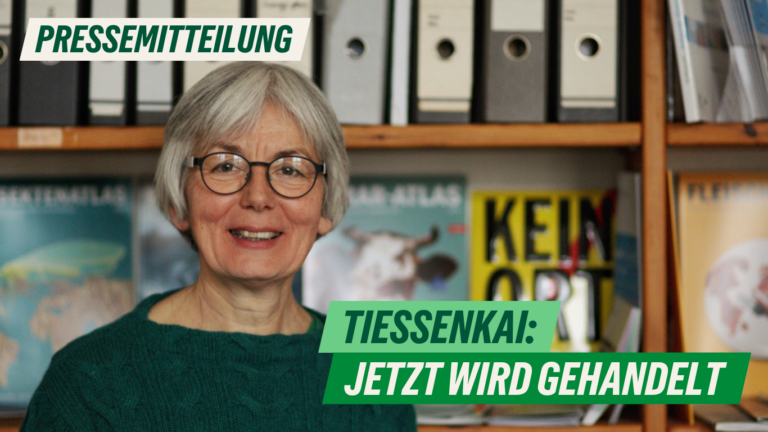 Presse: Tiessenkai: Jetzt wird gehandelt
