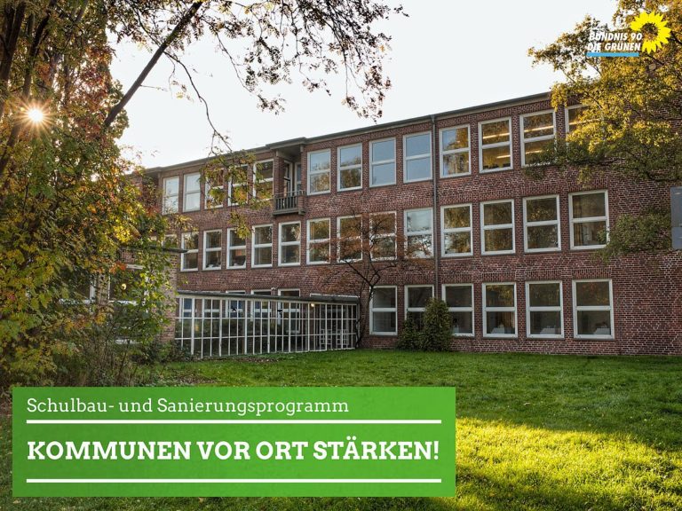 Schulbausanierung: Kommunen vor Ort stärken!