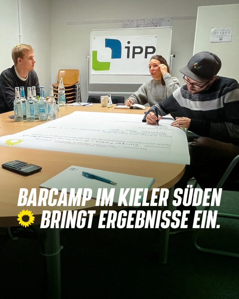 BarCamp im Kieler Süden bringt Ergebnisse ein – Kieler Grüne