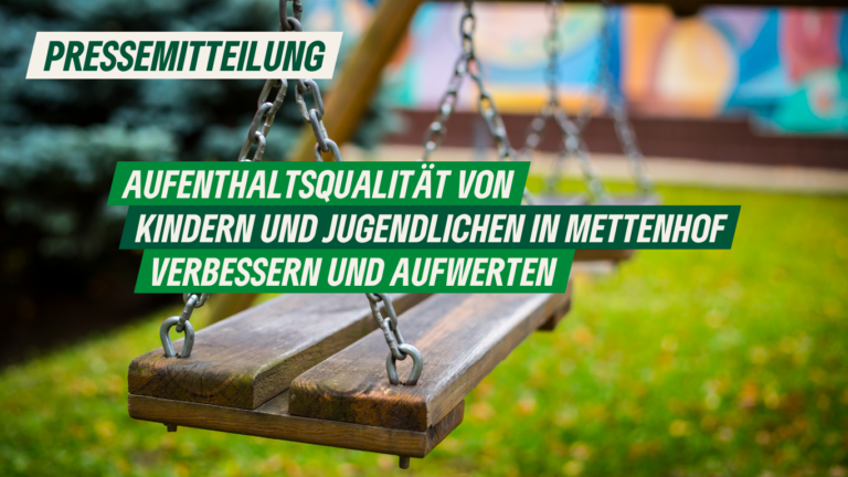 Pressemitteilung: Aufenthaltsqualität von Kindern und Jugendlichen in Mettenhof verbessern und aufwerten